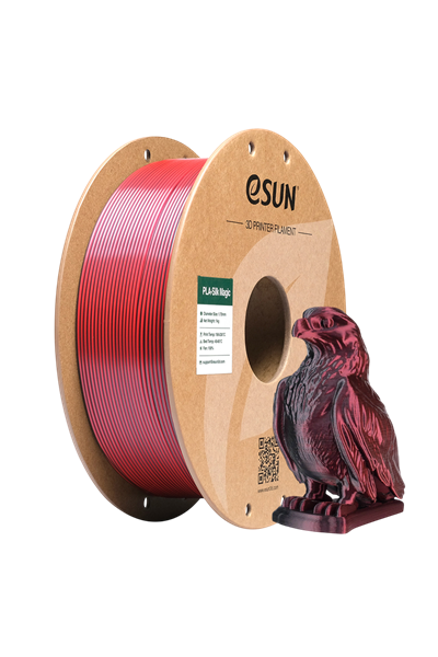 eSun PLA-Silk Magic Filament Siyah Kırmızı Filament 1.75mm 1 Kg