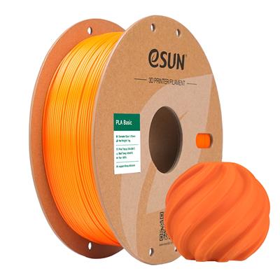 eSun PLA Basic Turuncu Filament 1.75mm 1 Kg