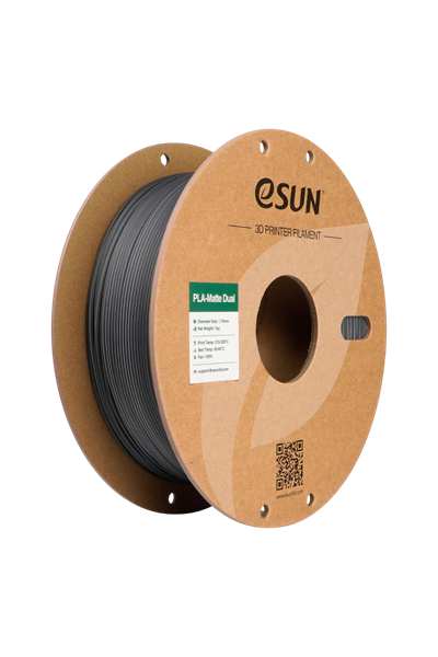 eSun PLA-Matte Filament Siyah Beyaz Filament 1.75mm 1 Kg
