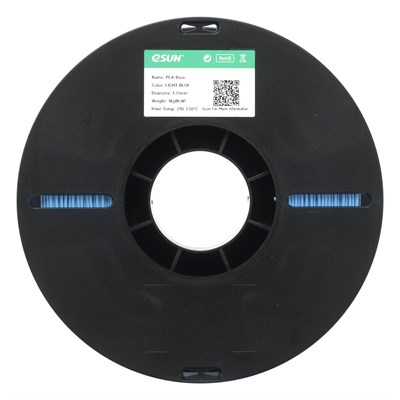 eSun PLA Basic Açık Mavi Filament 1.75mm 1 Kg