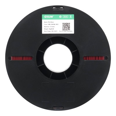 eSun PLA Basic İtfaiye Kırmızısı Filament 1.75mm 1 Kg