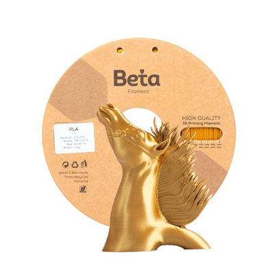 Beta PLA-Silk Gold Filament 1.75mm 1 Kg
