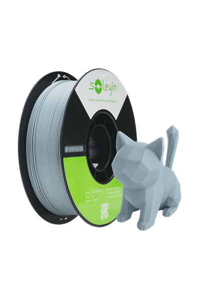 Soleyin Ultra PLA Matte Gri 1.75 mm 1 Kg