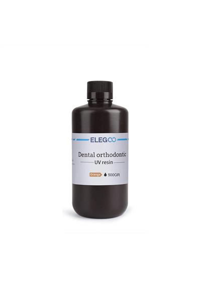 ELEGOO Dental Ortodontik UV Turuncu Reçine 0.5 Kg