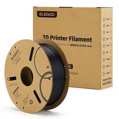 ELEGOO PLA+ Siyah Filament 1.75mm 1kg