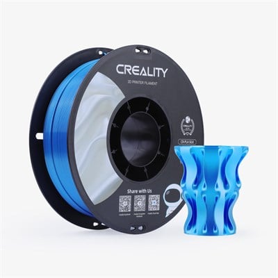 Creality CR-PLA Silk Mavi Filament 1.75mm 1kg