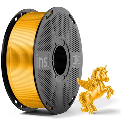 Inslogic PLA Silk Pirinç Filament 1.75mm 1kg
