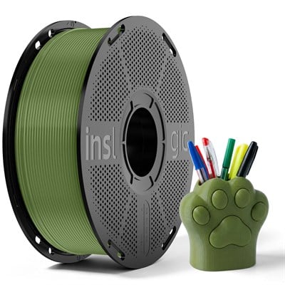 Inslogic PLA Basic Zeytin Yeşili Filament 1.75mm 1kg
