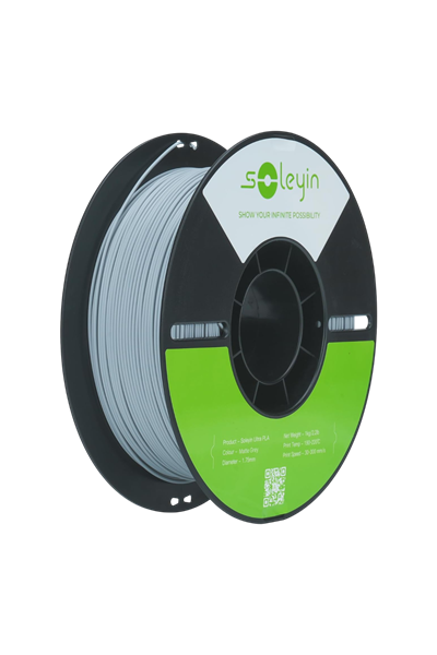 Soleyin Ultra PLA Gri 1.75 mm 1 Kg