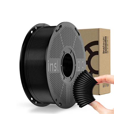 Inslogic TPU 95A Siyah Filament 1.75mm 1kg