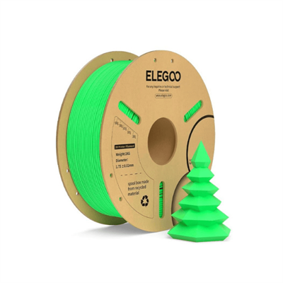 ELEGOO PLA+ Neon Green Filament 1.75mm 1kg