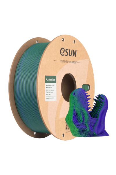 eSun PLA-Matte Yeşil Mavi Filament 1.75 mm 1 Kg