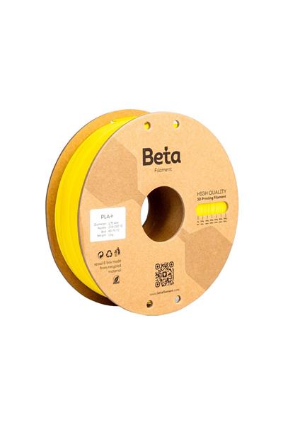 Beta PLA+ Filament Cyber Yellow 1.75mm 1kg