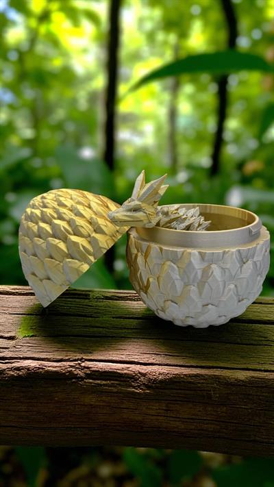  Kristal Ejderha Figür Seti -Gümüş-Altın