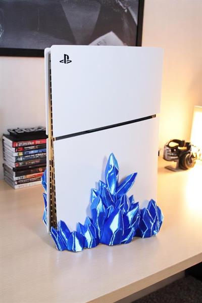 Kristal Playstation 5 Standı - Mavi