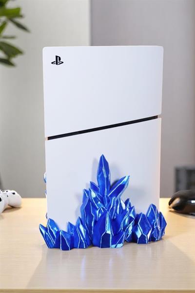 Kristal Playstation 5 Standı - Mavi