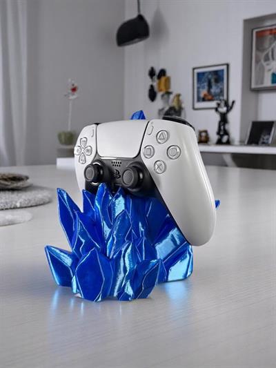 Kristal PS / Xbox Kol Tutucu - Mavi