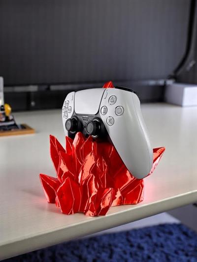 Kristal PS / Xbox Kol Tutucu - Kırmızı