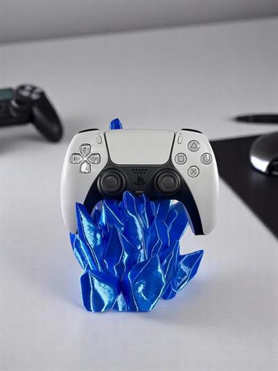 Kristal PS / Xbox Kol Tutucu - Mavi