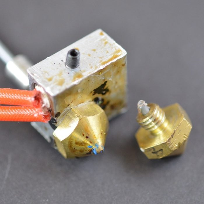 nozzle tikanmasi
