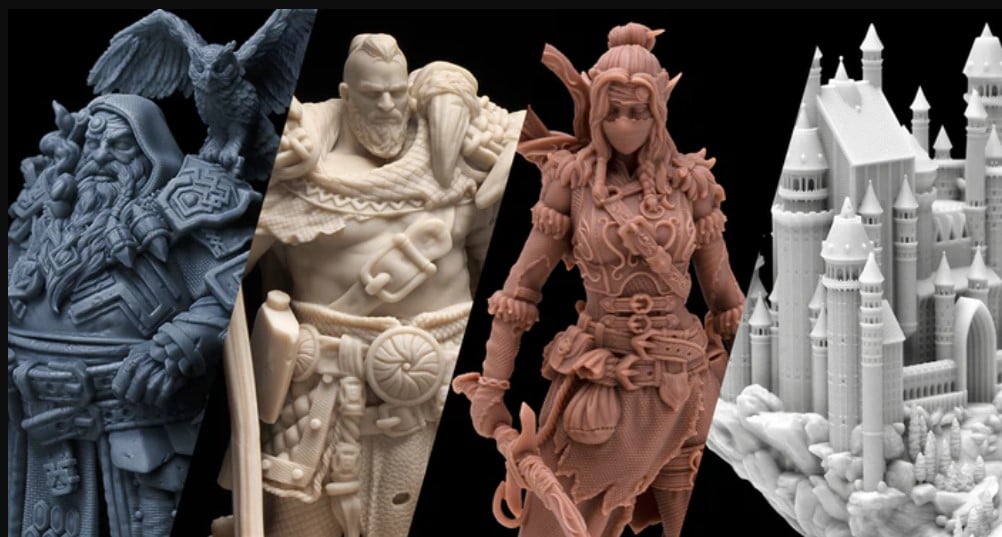 Reçine 3D baskı ve yıkama-kürleme süreci