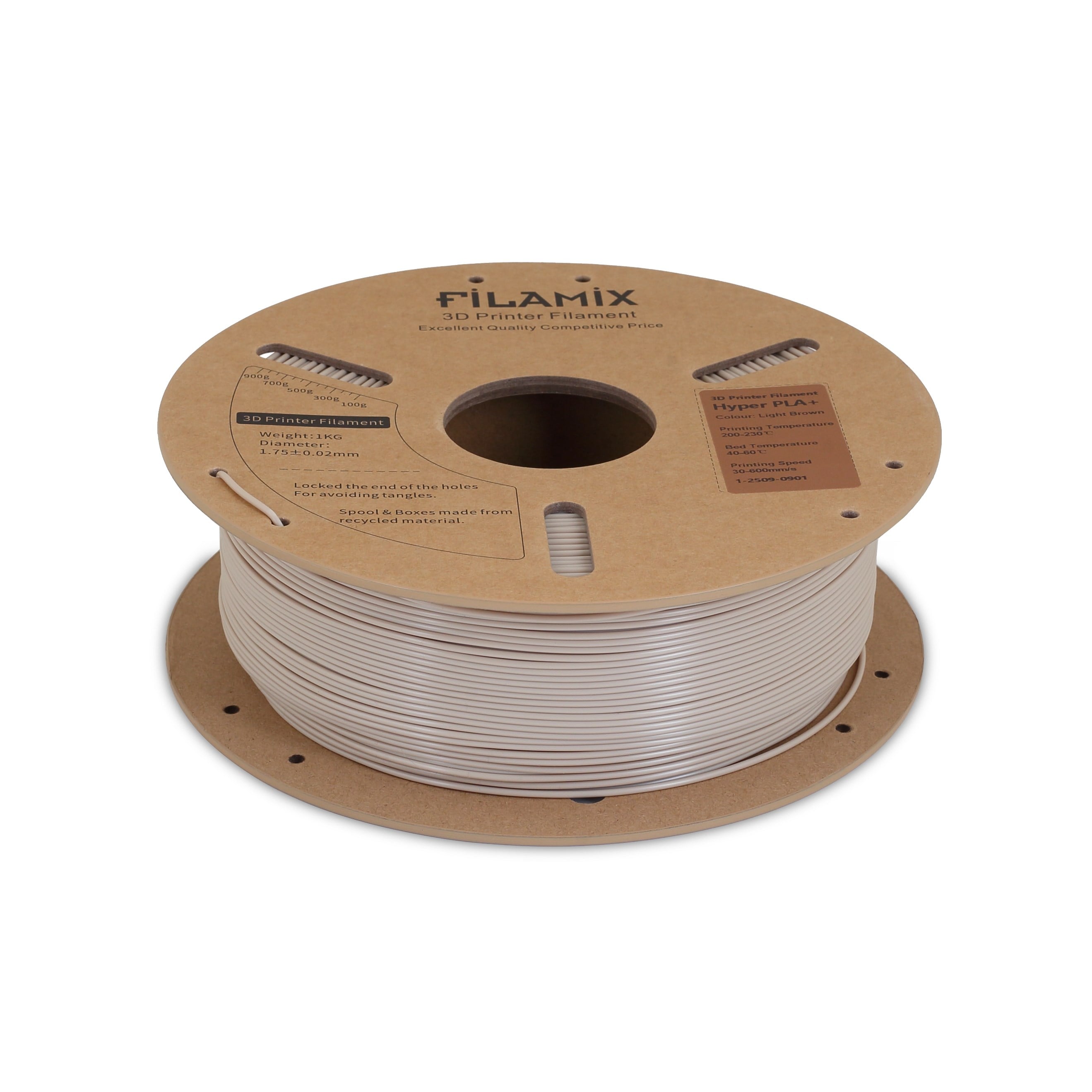 Filamix Hyper Speed Pla+ Açık Kahverengi