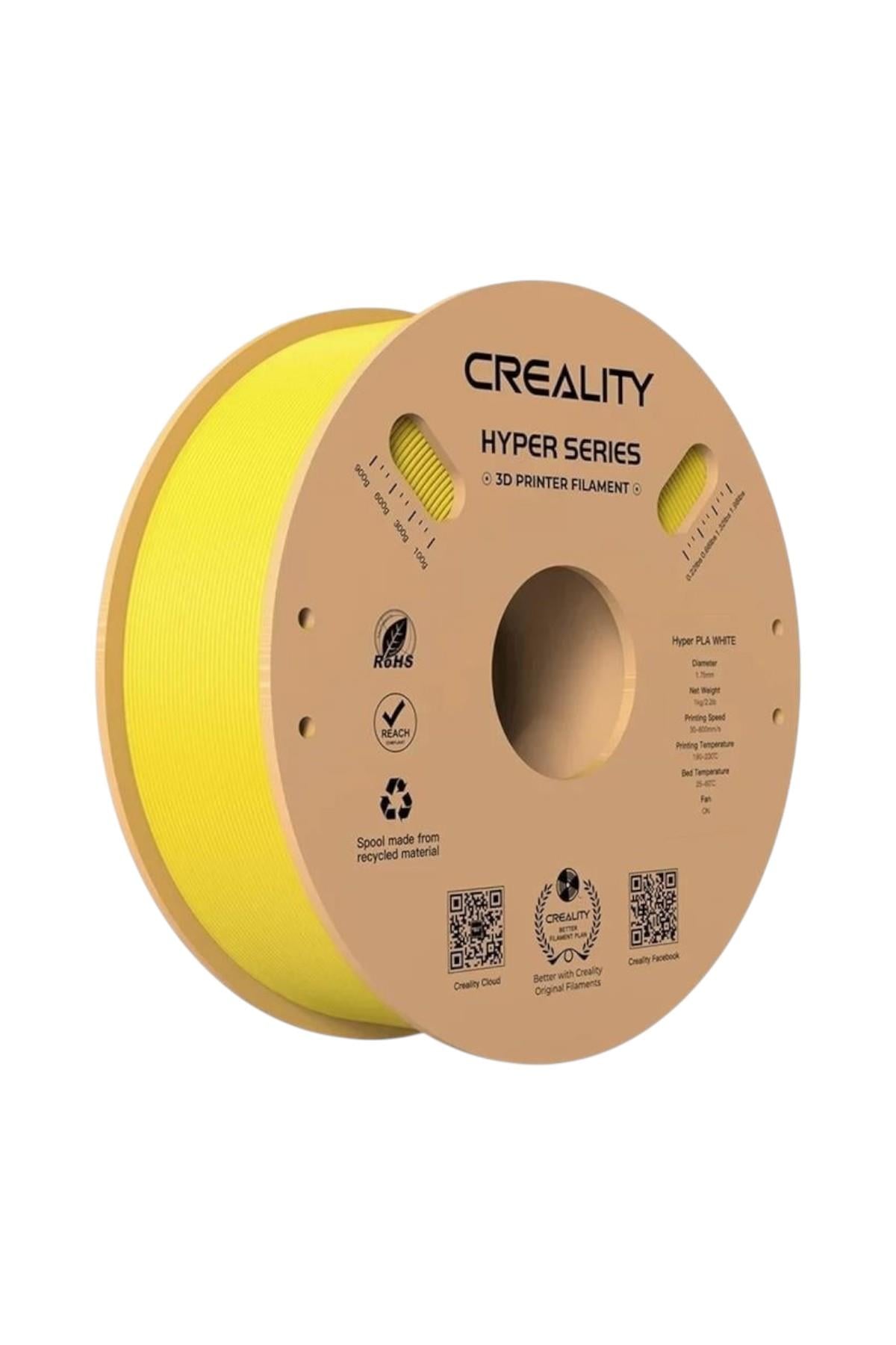 Creality Hyper PLA 1.75mm 1kg Sarı
