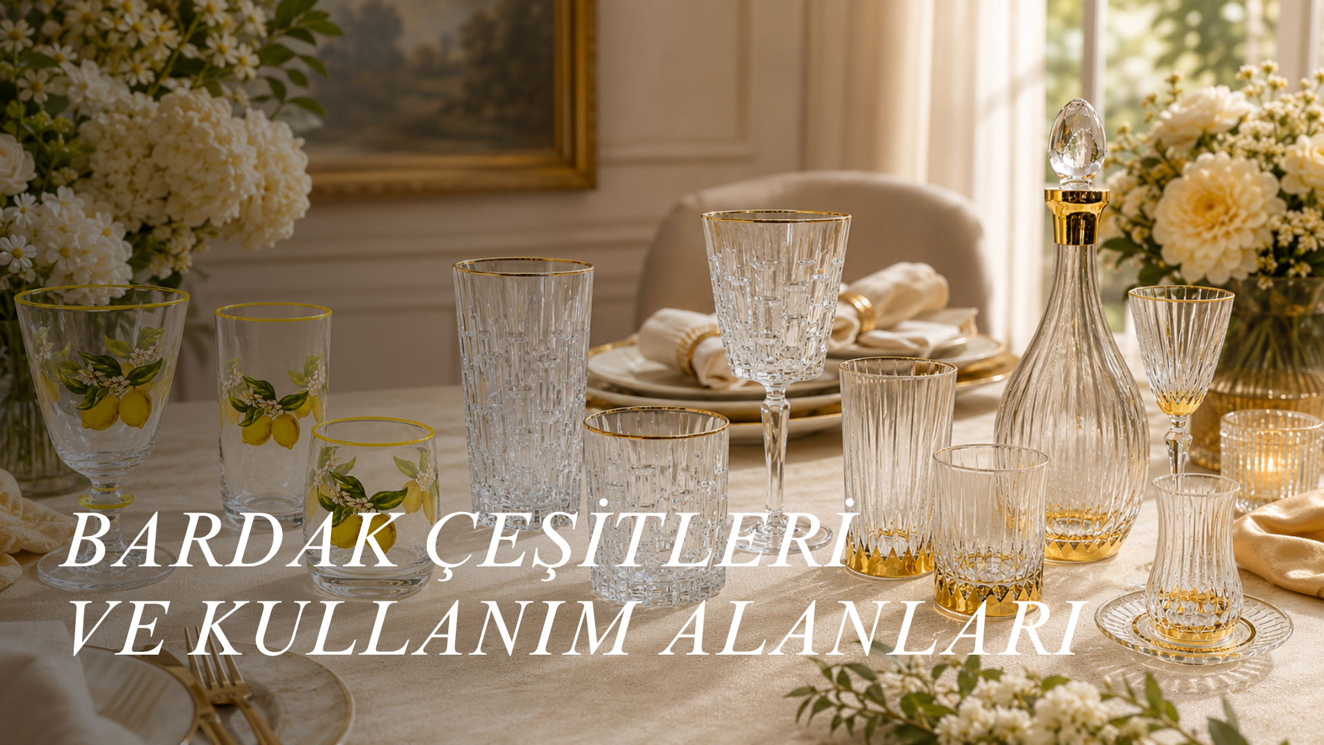 Bardak Çeşitleri ve Kullanım Alanları