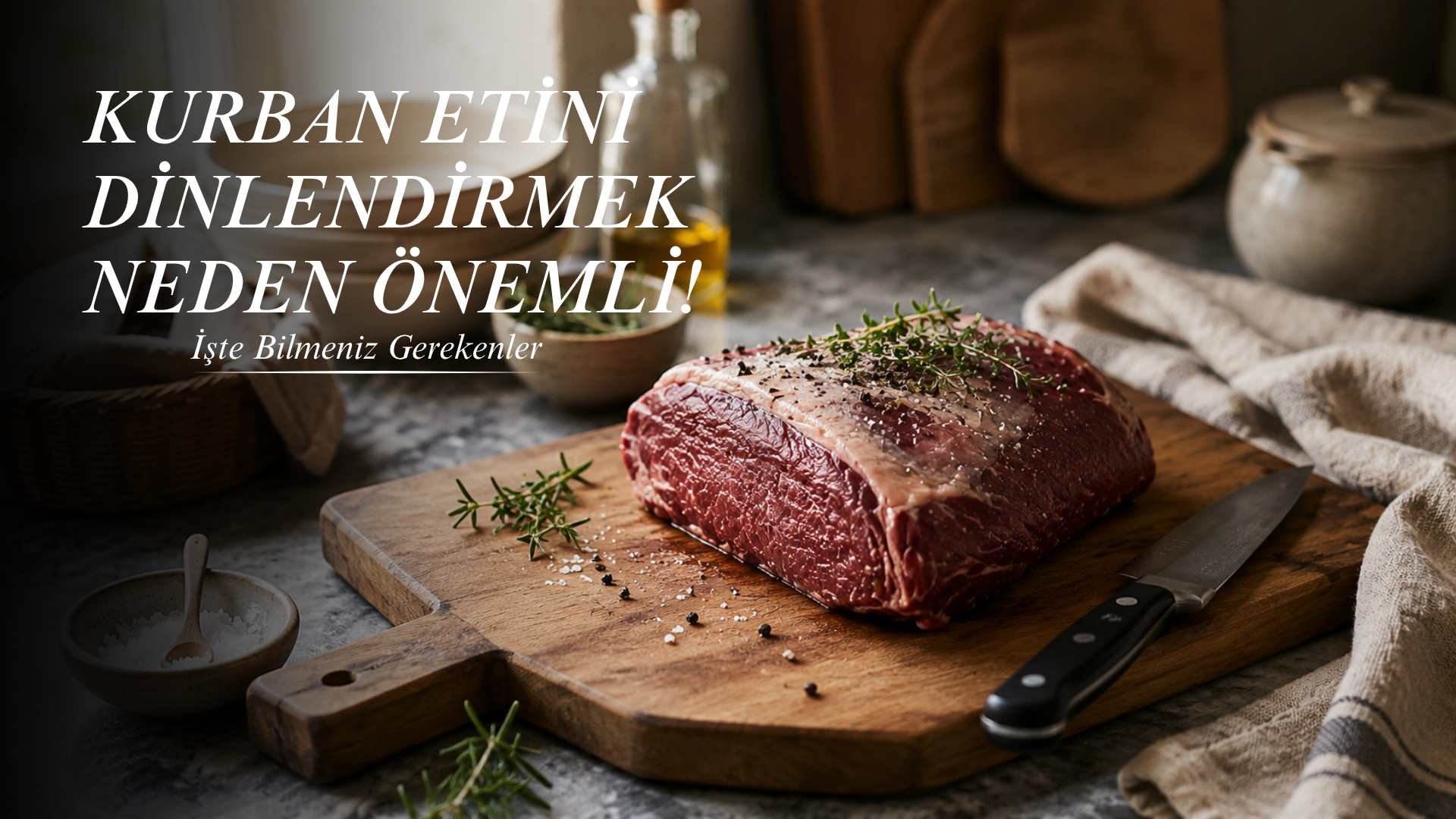 Kurban Bayramı, Kurban Eti Dinlendirme, Püf Noktalar, Matmazel Home