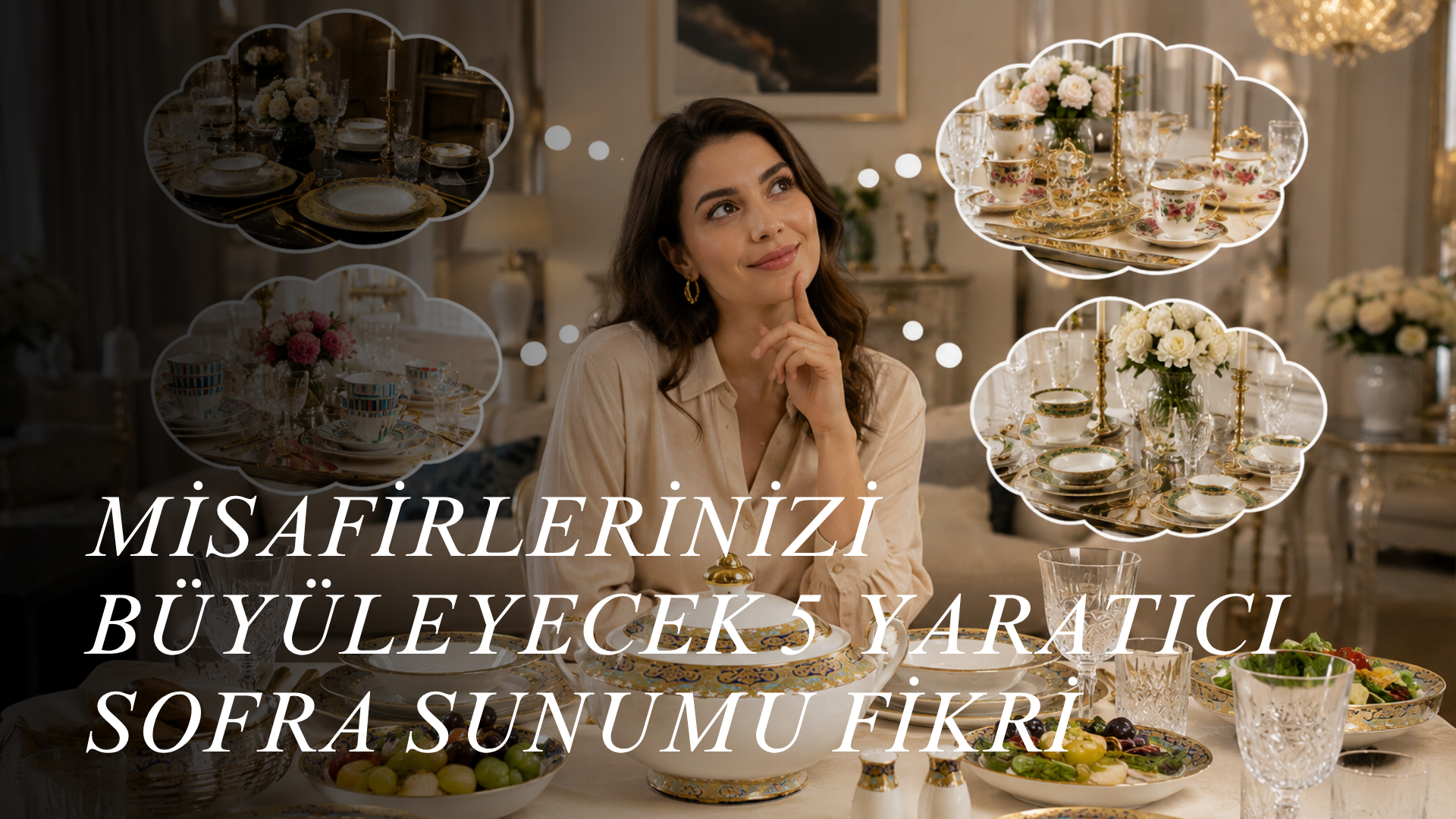 Misafirlerinizi Büyüleyecek 5 Yaratıcı Sofra Sunumu Fikri