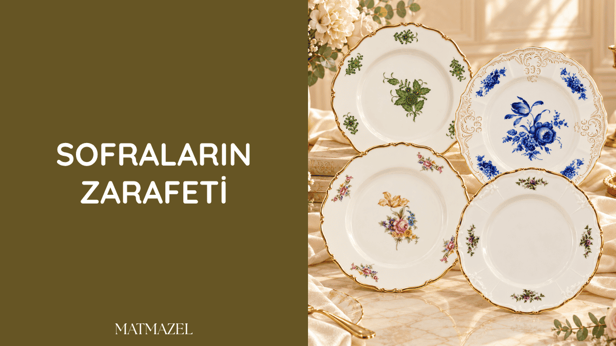 Şık sofralar için porselen yemek takımı seçimi, kullanımı ve bakım önerileri