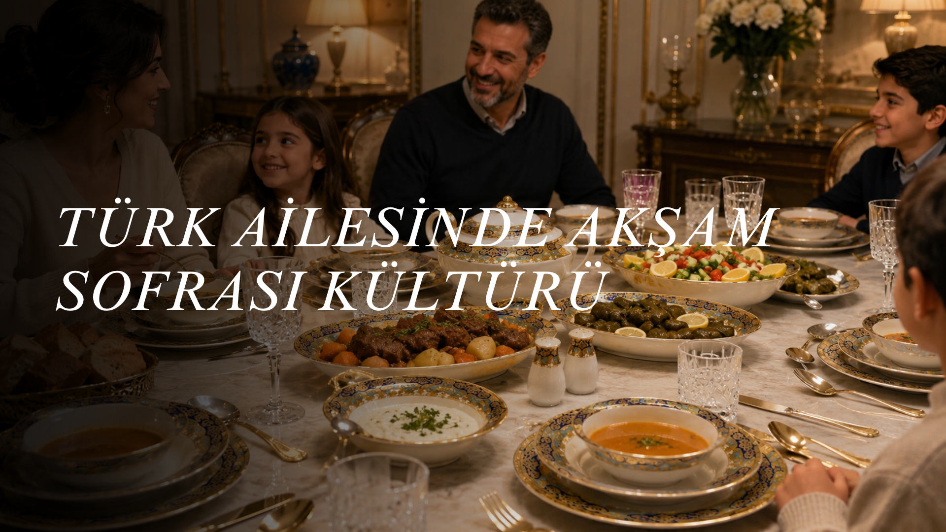 Türk Ailesinde Akşam Sofrası Kültürü