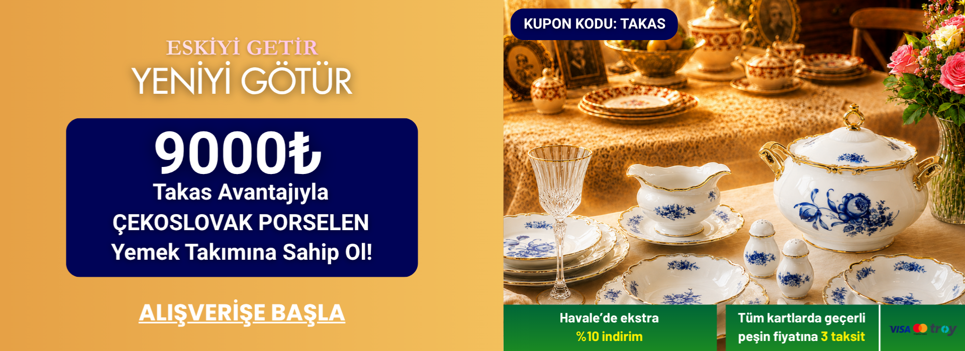 Eskiyi Getir Yeniyi Götür Kampanya Görseli