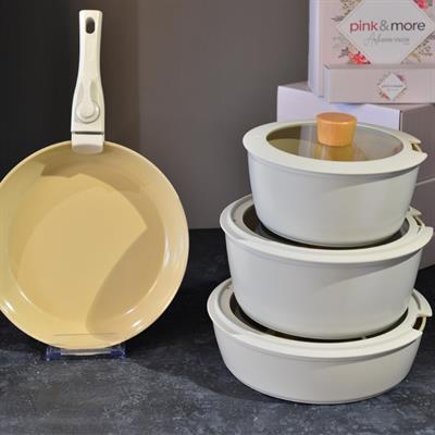 Arlo 7 Parça Döküm Tencere Seti