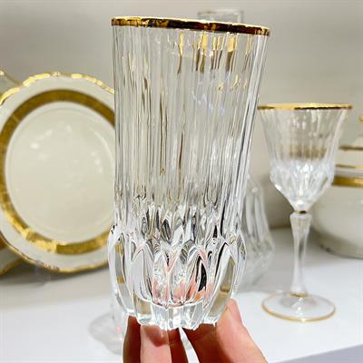 Adagio RCR Kristal Cam 37 Parça Bardak Takımı - Gold