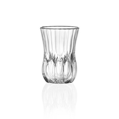 Adagio RCR Kristal Cam 6 Lı Çay Seti - Sade