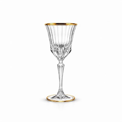 Adagio RCR Kristal Cam 6 Lı Kadeh Bardak - Yaldızlı