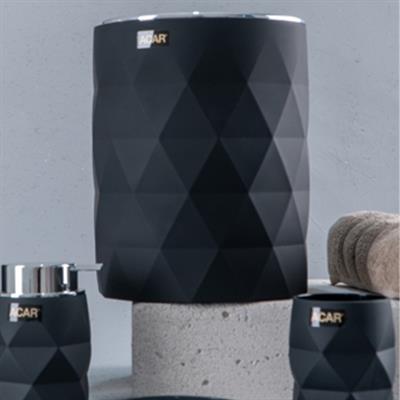 Aria Dimanond 5 Parça Banyo Seti - Siyah