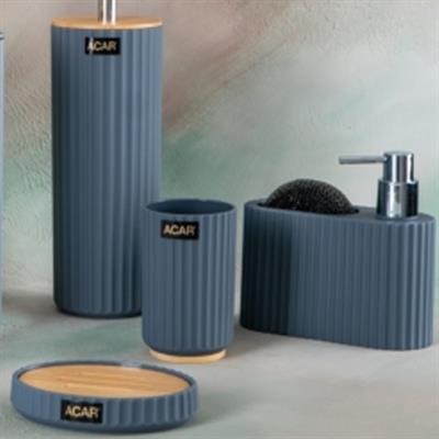 Aria Stria 5 Parça Banyo Seti - Gri
