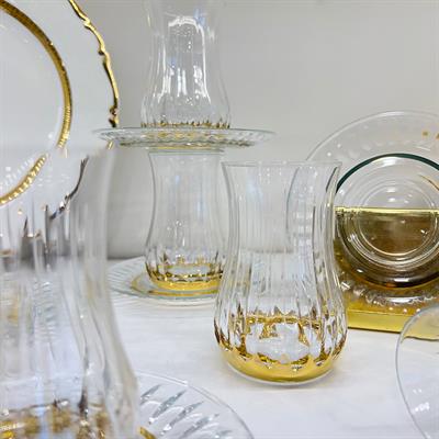 Atlanta Butik 6 Lı Çay Seti Gold