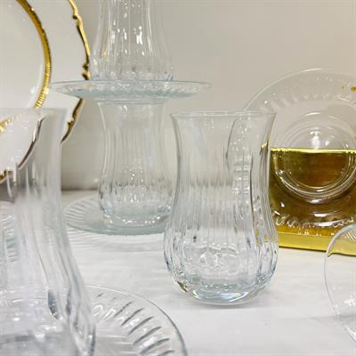 Atlanta Butik 6 Lı Çay Seti Sade