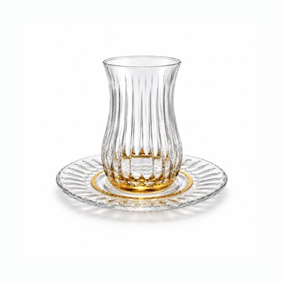 Atlanta Butik 61 Parça Bardak Takımı Gold