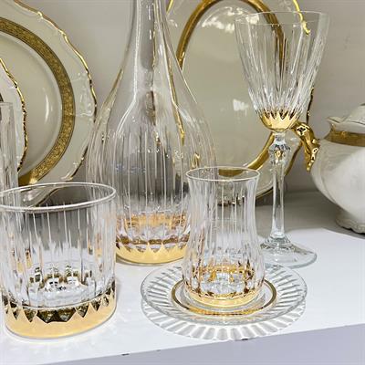 Atlanta Butik 61 Parça Bardak Takımı Gold