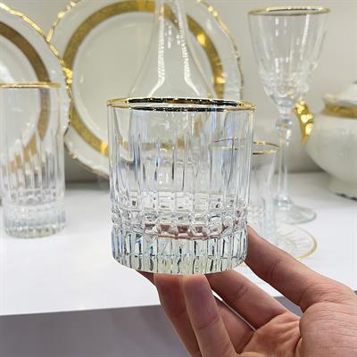 Bakara Butik 61 Parça Bardak Takımı Gold