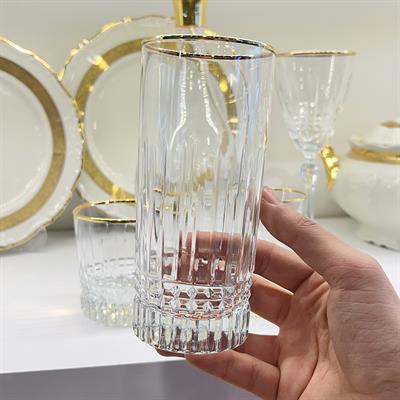 Bakara Butik 61 Parça Bardak Takımı Gold