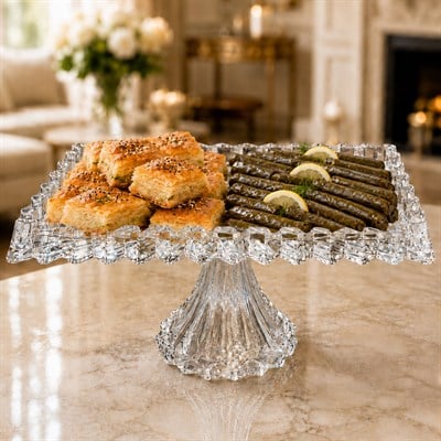 Bavaria Kristal Ayaklı Baton Sunumluk