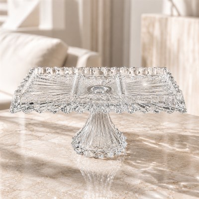 Bavaria Kristal Ayaklı Bölmeli Baton Sunumluk