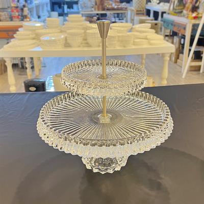 Bavaria Crystal Footed Presentation