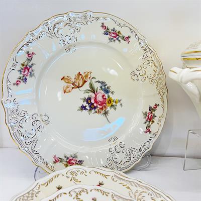 Bernadotte Czech Republic Petaline 77 Parça Yemek Takımı Gold