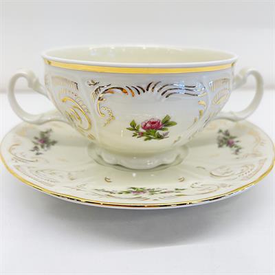 Bernadotte Opaline Porcelain 6 Piece Serving Bowl